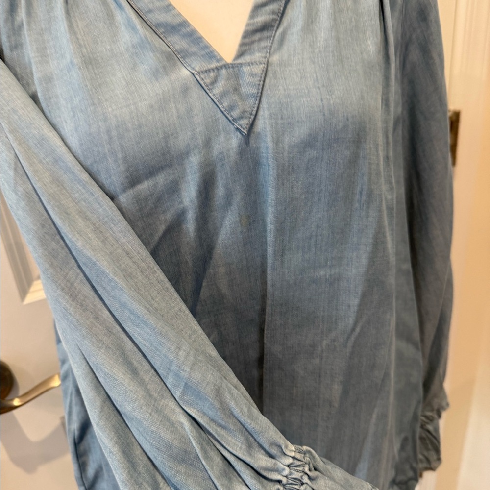 Tommy Bahama Light Blue Blouse